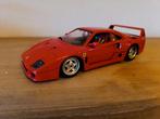 Ferrari Testarossa F40 1987 Bburago 1/18, Antiek en Kunst, Antiek | Speelgoed, Ophalen