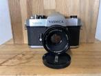 A1123. Yashica TL-Electro camera met Yashinon-DS 50mm 1:1.9, Gebruikt, Ophalen of Verzenden
