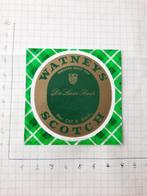 Bieretiket Watneys Scotch, Verzamelen, Ophalen of Verzenden, Nieuw