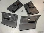 Bmw E30 sedan zwarte deurpanelen set 3-serie 4-drs deurkaart, Auto-onderdelen, Ophalen, Gebruikt, BMW