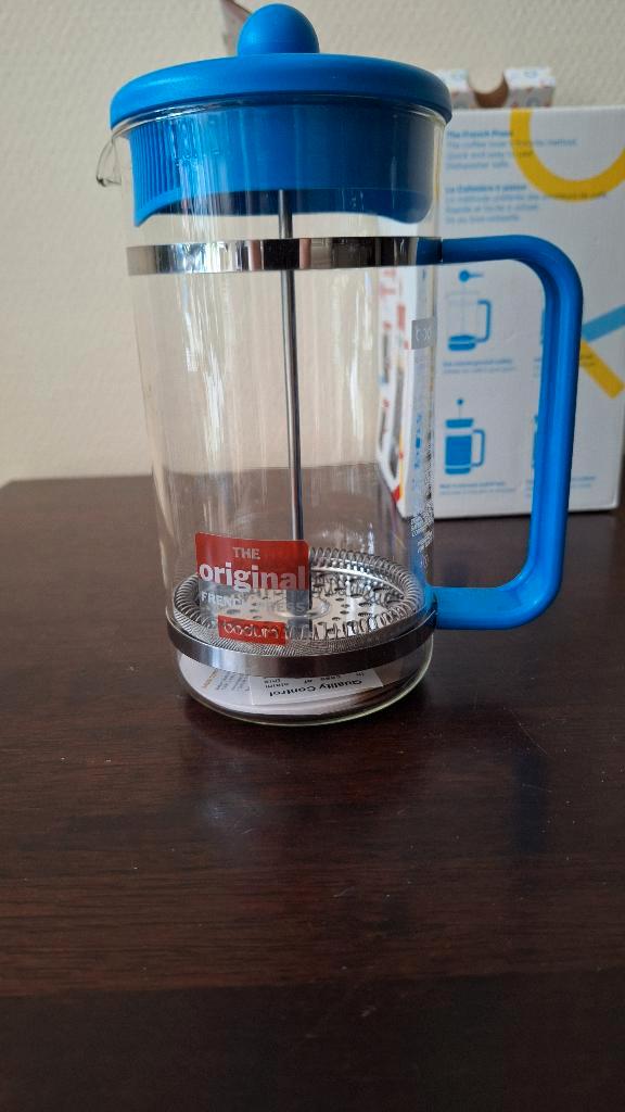 BODUM koffiebereider 2 tasjes schepje 2 lepels 70 jaar, Huis en Inrichting, Keuken | Keukenbenodigdheden, Nieuw, Ophalen of Verzenden