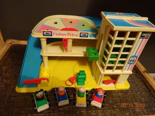 Vintage Fisher Price little People Parking Garage *1987*, Kinderen en Baby's, Speelgoed | Fisher-Price, Ophalen of Verzenden