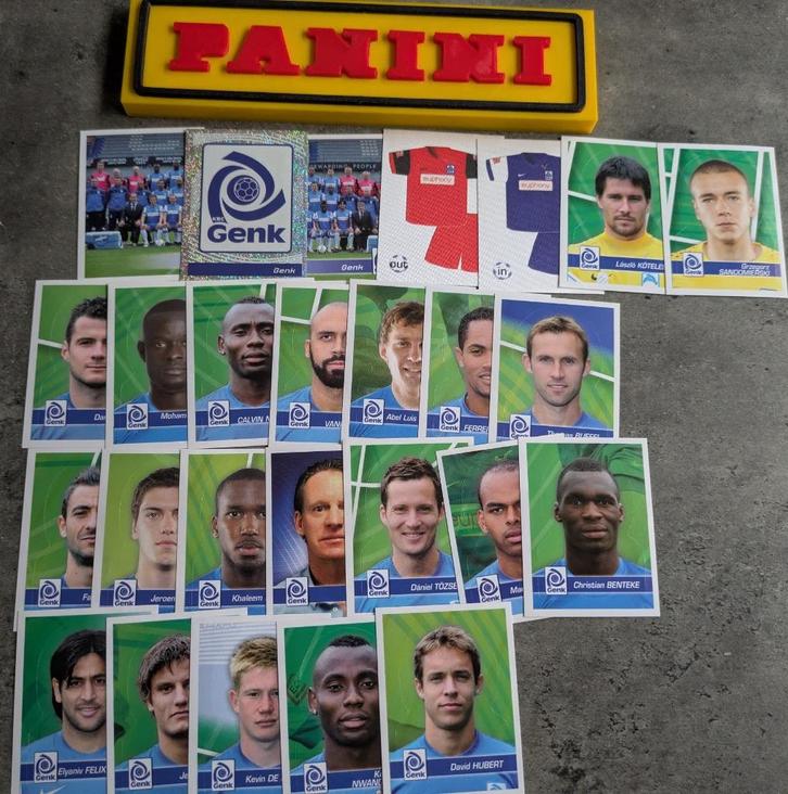 PANINI FOOTBALL 2012 26X STICKERS : RACING GENK, Hobby en Vrije tijd, Stickers en Plaatjes, Nieuw, Verzenden