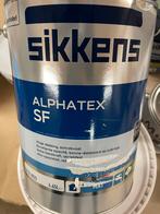Sikkens Alphatex SF kakigroene muurverf 5liter, Nieuw, Ophalen of Verzenden, Acrylverf