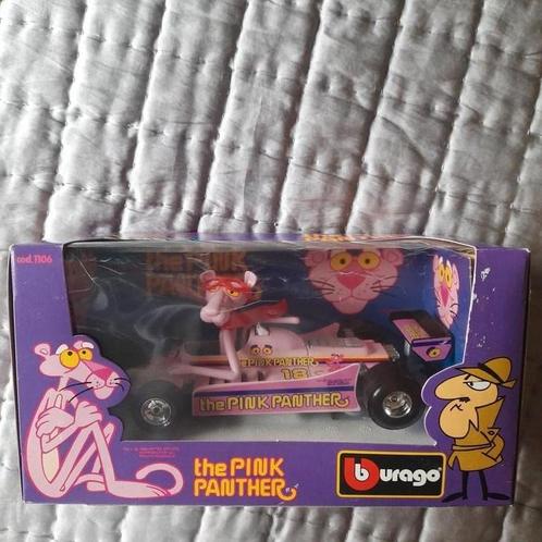 PINK PANTHER F.1 RACEWAGEN *1/18*BURAGO*NEW*, Hobby en Vrije tijd, Modelauto's | 1:18, Nieuw, Auto, Burago, Ophalen