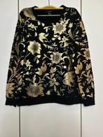 Forever 21 Sweattrui in zwart en goud - Maat S, Kleding | Dames, Zwart, Ophalen of Verzenden, Zo goed als nieuw, Forever 21