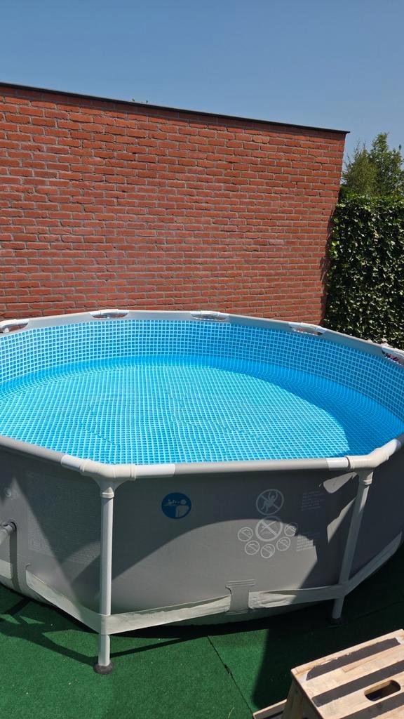 rond zwembad 270cm, Tuin en Terras, Zwembaden, Gebruikt, Rond, Ophalen