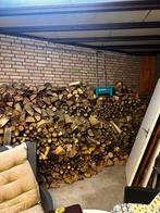 Haardhout (moet nog drogen), Tuin en Terras, 3 tot 6 m³, Ophalen of Verzenden, Overige houtsoorten, Stammen