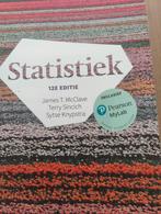 Statistiek, 12e editie met MyLab NL toegangscode, Enlèvement ou Envoi, Neuf, Néerlandais, Sytse Knypstra; James T. McClave; Terry Sincich
