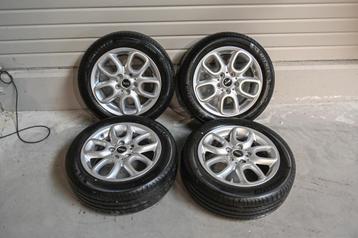 Gebruikte set 195/55 R16 Mini Cooper beschikbaar voor biedingen