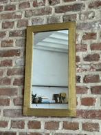 Golden rectangular mirror, Minder dan 50 cm, Ophalen of Verzenden, Zo goed als nieuw, Minder dan 100 cm