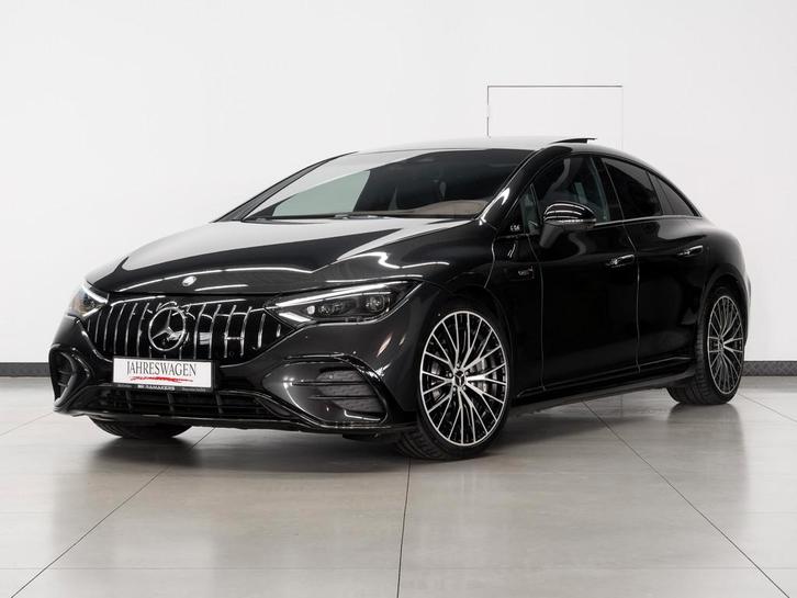 Mercedes-Benz EQE 53 AMG 4M+ HYPERSCREEN PremiumPlus Night 2, Auto's, Mercedes-Benz, Bedrijf, Te koop, EQE, 360° camera, 4x4, ABS