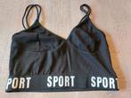 Sport topje zwart maat 164, Comme neuf, Fille, Shein, Vêtements de sport ou Maillots de bain