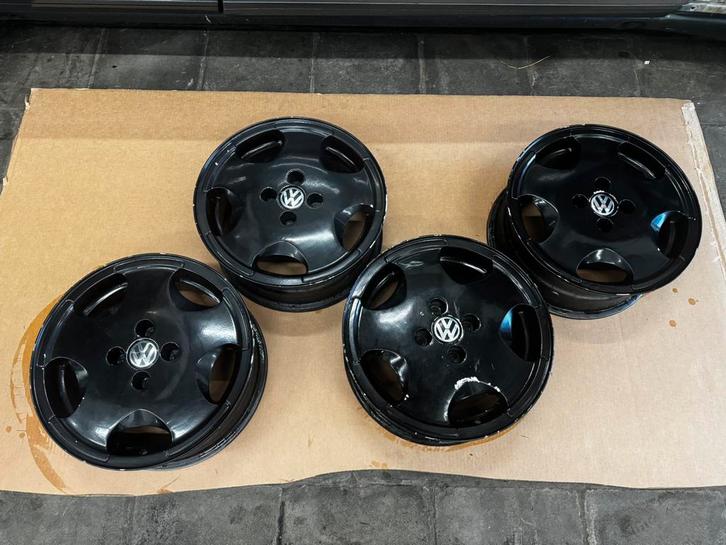 Volkswagen Estoril “Fire & Ice” 15”, Auto-onderdelen, Banden en Velgen, Velg(en), 15 inch, Personenwagen, Gebruikt, Ophalen