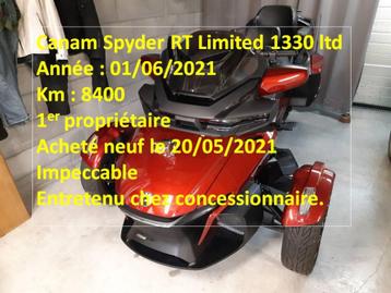  Canam Spyder RT Limited beschikbaar voor biedingen