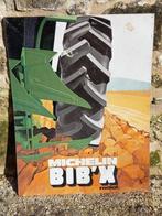 Metalen reclamebord Michelin BIB'X Radial ca 1960, Verzamelen, Ophalen of Verzenden, Zo goed als nieuw, Reclamebord