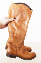 Zeer Mooie Bruin Leren Clarks Laarzen s29 (Maat 37) € 65,-, Kleding | Dames, Hoge laarzen, Bruin, Verzenden, Zo goed als nieuw