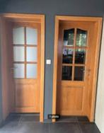 Portes en chêne, Bricolage & Construction, Moins de 200 cm, Porte intérieure, Enlèvement, Utilisé