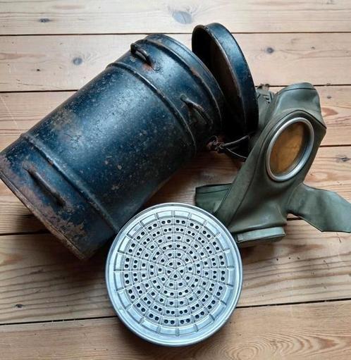 wo2 Duits Luftschutz gasmasker für männer (M), Verzamelen, Militaria | Tweede Wereldoorlog, Luchtmacht, Overige typen, Ophalen of Verzenden