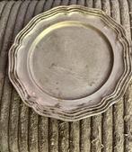 Mini assiette et 5 sous verres en etain pur, Enlèvement