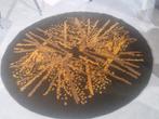 Retro tapijt in nieuwstaat,  diameter 145 cm , vintage space, Huis en Inrichting, Stoffering | Tapijten en Vloerkleden, Ophalen of Verzenden