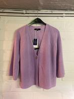 Lila cardigan met 3/4 mouwen, Terre Bleue, maat 40 (nieuw), Maat 38/40 (M), Overige kleuren, Terre Bleue, Nieuw