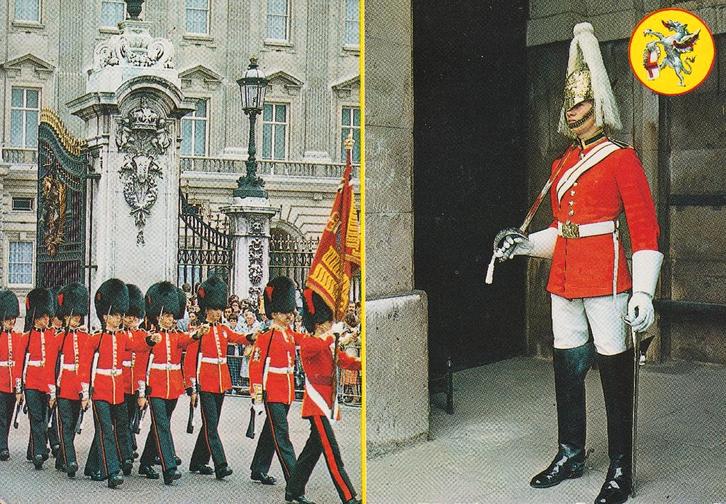 ANGLETERRE - Londres : Pageantry [Buckingham Palace], Collections, Cartes postales | Étranger, Non affranchie, Angleterre, Envoi