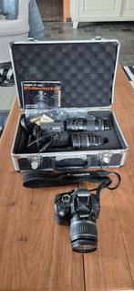 Canon digitale 350D DSLR met EFS-18-55 zoom, Ophalen, Gebruikt, Spiegelreflex, Canon