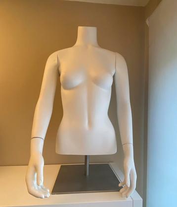 Paspop buste vrouw op staander beschikbaar voor biedingen