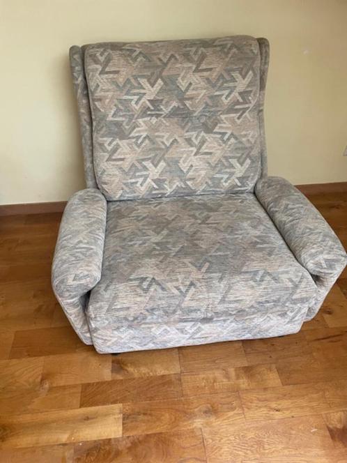 Zetel 1-zit, Huis en Inrichting, Fauteuils, Gebruikt, Ophalen