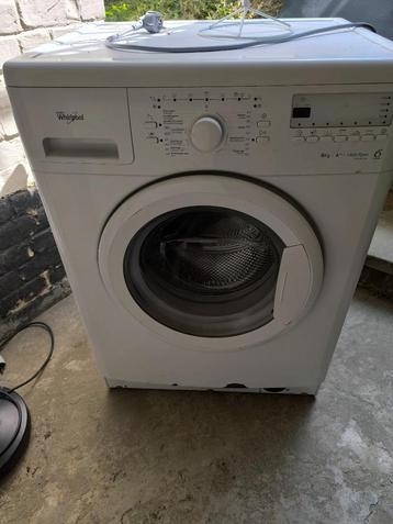 Machine à laver whirlpool, 1200 à 1600 tours, Classe énergétique A ou plus économe, 4 à 6 kg, Enlèvement