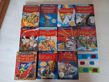 Fantasia boeken deel 1 t/m 11 van Geronimo Stilton beschikbaar voor biedingen