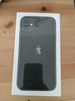 I phone 11 - zwart - 64gb - sealed(ongeopend), Télécoms, Téléphonie mobile | Apple iPhone, Noir, Avec simlock (verrouillage SIM)