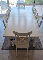 Ikea tafel 1m75 uitschuifbaar tot 2m60, Huis en Inrichting, Ophalen