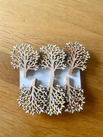 Tafeldecoratie : houten clips thema boom beschikbaar voor biedingen
