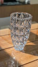 Diamond vaas 28cm, Ophalen of Verzenden, Zo goed als nieuw, Glas