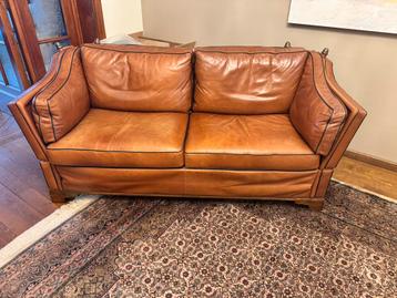 Zetel leer / kasteelbank beschikbaar voor biedingen