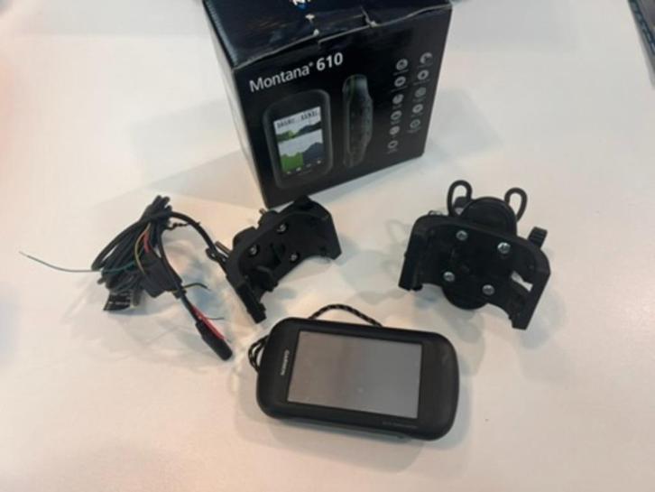 Garmin montana GPS voor op motorfiets, Motoren, Accessoires | Navigatiesystemen, Gebruikt, Ophalen of Verzenden