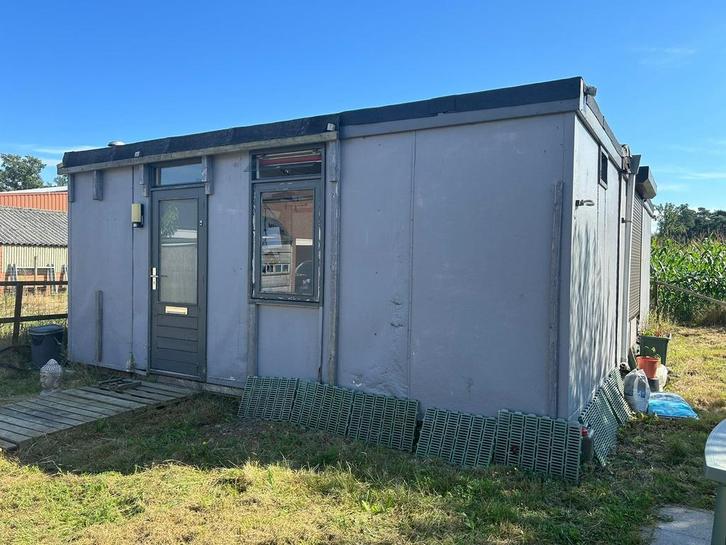 Woonunit te koop, Doe-het-zelf en Bouw, Bouwketen en Schaftketen, Gebruikt, Ophalen