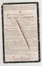 Oorlogsslachtoffer 1914-18, Verzenden