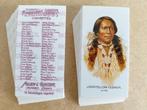 Celebrated American Indian Chiefs compl set 50 chromos REPRO, Ophalen of Verzenden, 1980 tot heden, Zo goed als nieuw, Overige onderwerpen