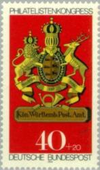Y&T 616-617 – Michel 766-767 – 1973 - postfris XXX, Ophalen of Verzenden, BRD, Postfris