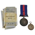 New Zealand Wars Medal 1861-1866, Ophalen of Verzenden, Landmacht, Lintje, Medaille of Wings