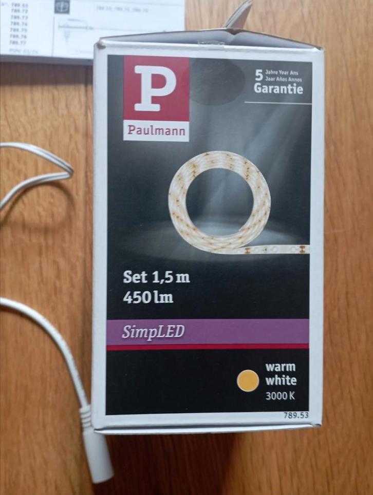 Paulmann LED lichtsnoer (93 cm), Huis en Inrichting, Lampen | Spots, Zo goed als nieuw, Led, Ophalen of Verzenden