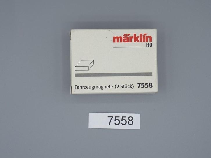 7558 MARKLIN HO - 2 X AIMANTS POUR VOITURE (A2500615), Hobby & Loisirs créatifs, Trains miniatures | HO, Neuf, Autres types, Märklin
