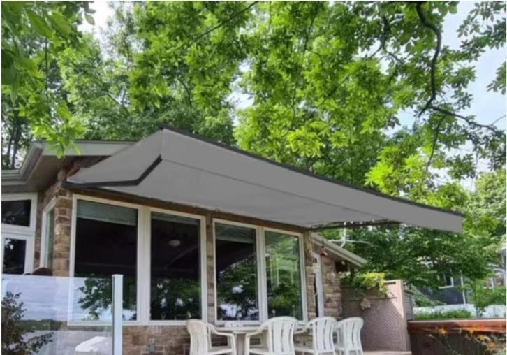 zonneluifel showroommodel, Tuin en Terras, Zonneschermen, Gebruikt, Elektrisch, Ophalen
