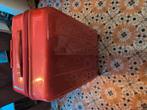 Rode stevige koffer, Handtassen en Accessoires, Koffers, Ophalen, Gebruikt