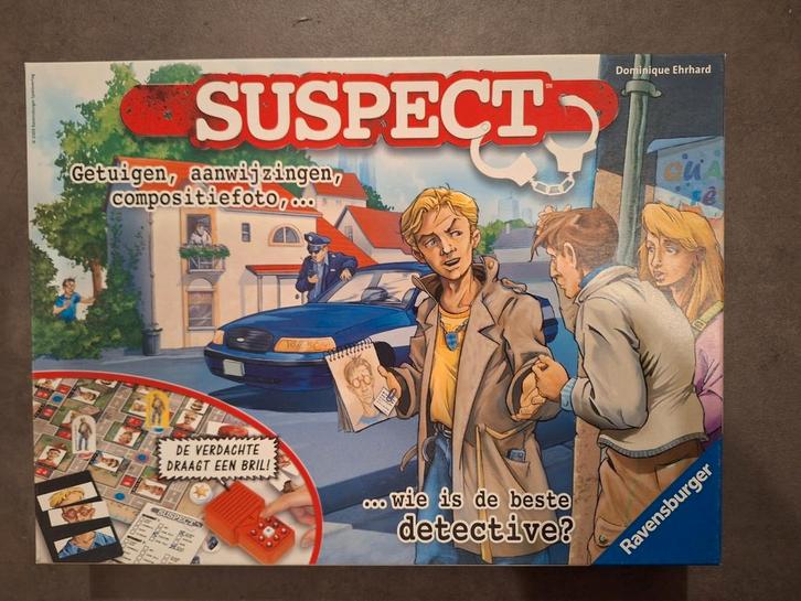 Suspect gezelschapsspel, Hobby en Vrije tijd, Gezelschapsspellen | Bordspellen, Zo goed als nieuw, Ophalen of Verzenden