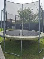 Ronde trampoline domyos met veiligheidsnet en trapje, Ophalen