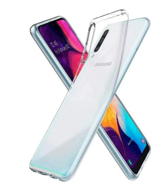 Siliconen TPU Telefoonhoes - Samsung A50/A505 - Transparant, Telecommunicatie, Mobiele telefoons | Hoesjes en Screenprotectors | Samsung